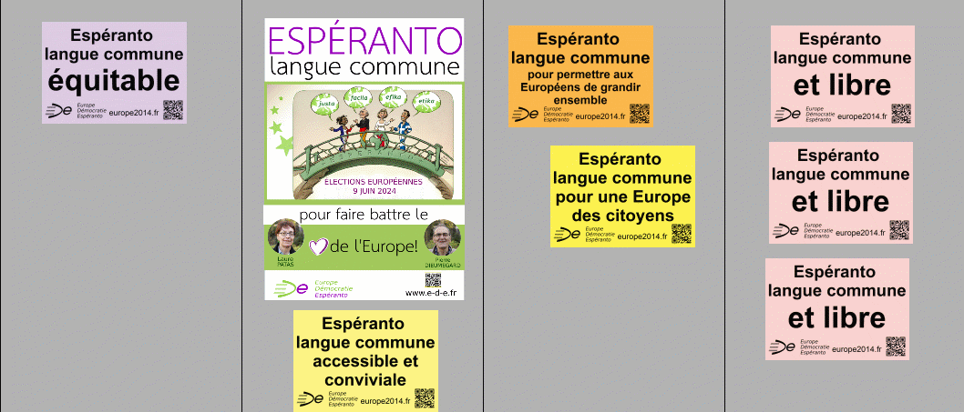 Exemple de panneaux électoraux