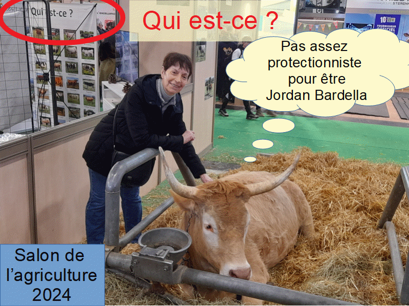 Laure Patas d’Illiers au salon de l’agriculture