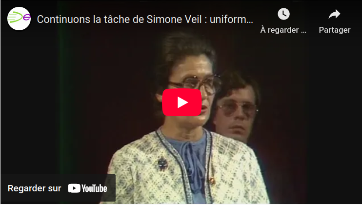 Soutenons les propositions de Simone Veil pour l’harmonisation du scrutin européen