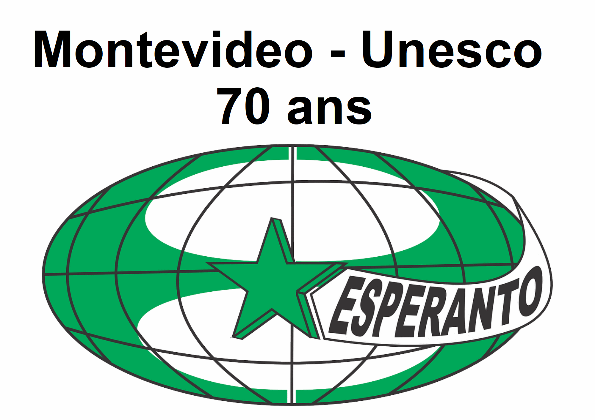 10 décembre 2024, 70e anniversaire de la reconnaissance de l’espéranto par l’Unesco